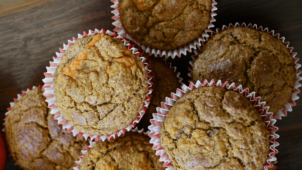 Muffin alle carote e sciroppo d’Agave