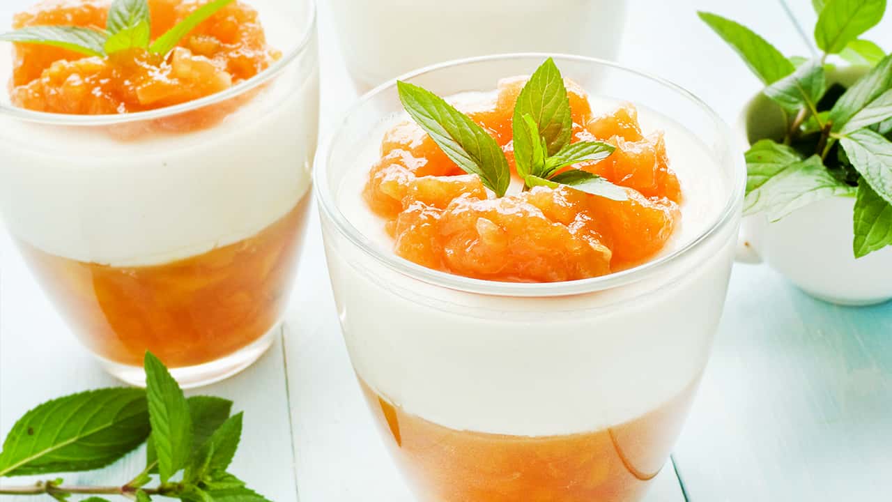 PANNA COTTA ALLE ALBICOCCHE