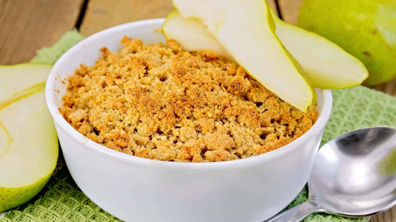 CRUMBLE DI PERE