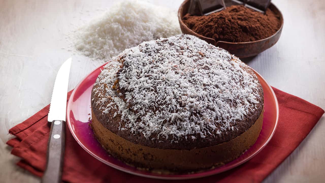 TORTA COCCO E CIOCCOLATO (COCCO RASPATO)