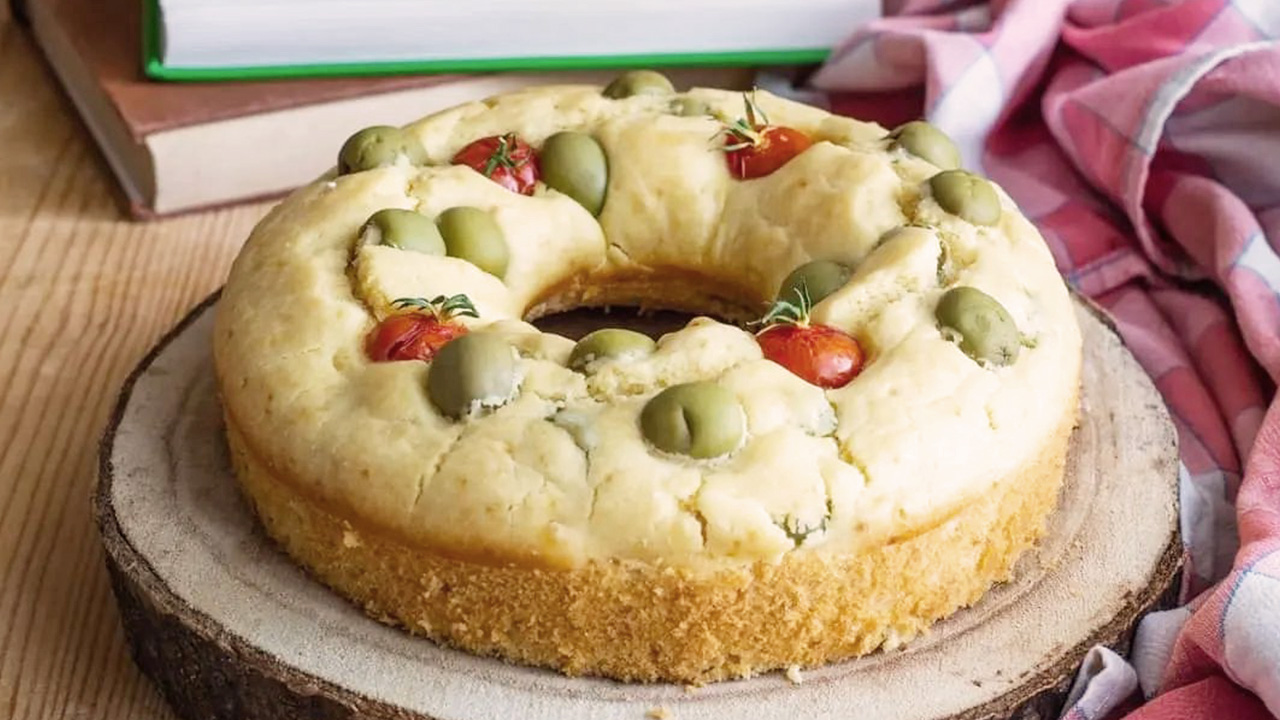 CIAMBELLA CON OLIVE VERDI