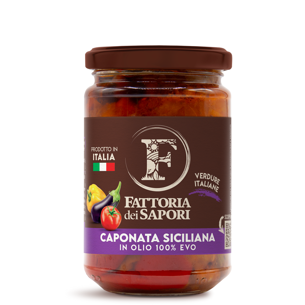 CAPONATA SICILIANA IN OLIO EVO