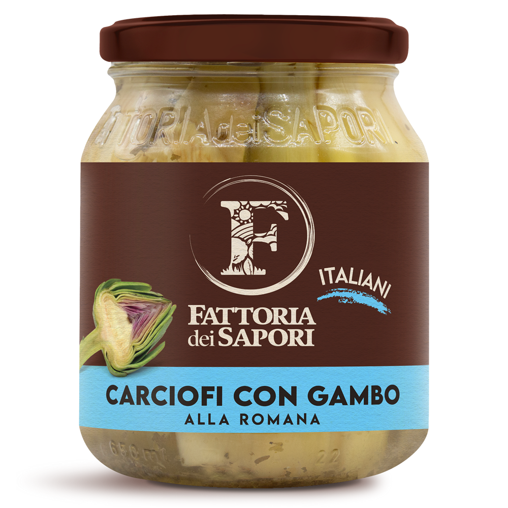 CARCIOFI CON GAMBO