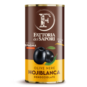 olive hojiblanca nere 350g in latta