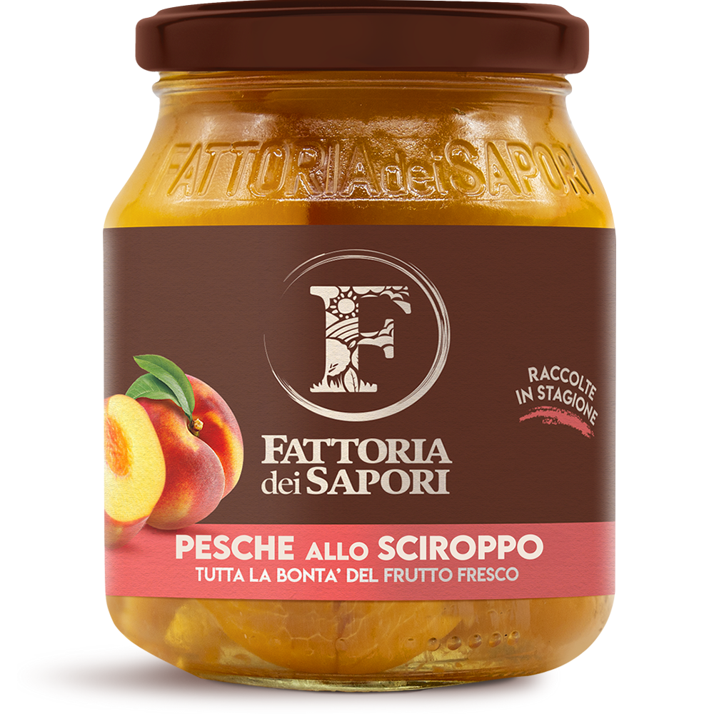 pesche allo sciroppo 615g