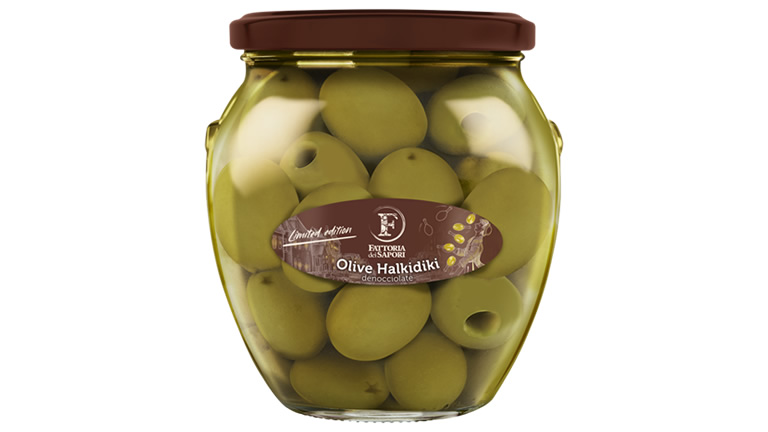 Olive verdi giganti Halkidiki 